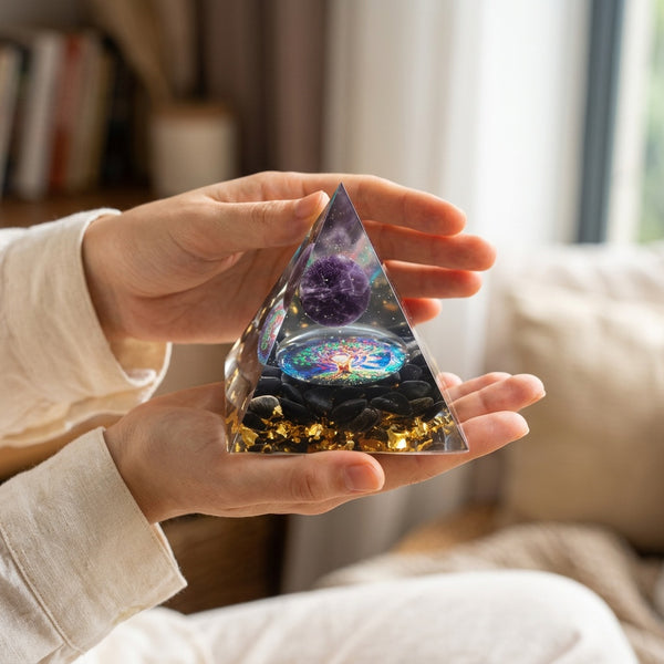 Genuine craftsmanship meets real crystals